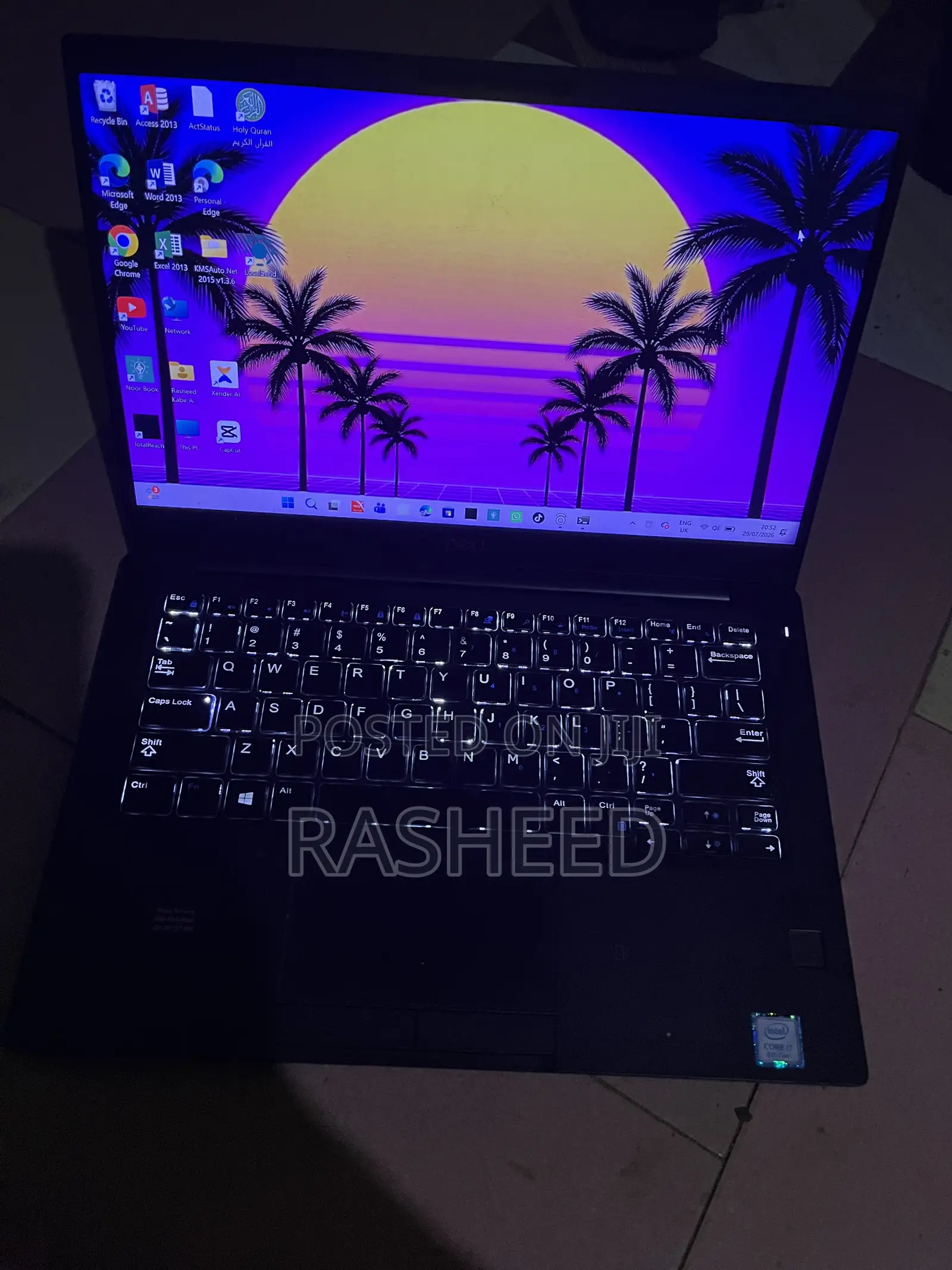Laptop Dell Latitude 7390 8GB Intel Core i7 SSD 256GB