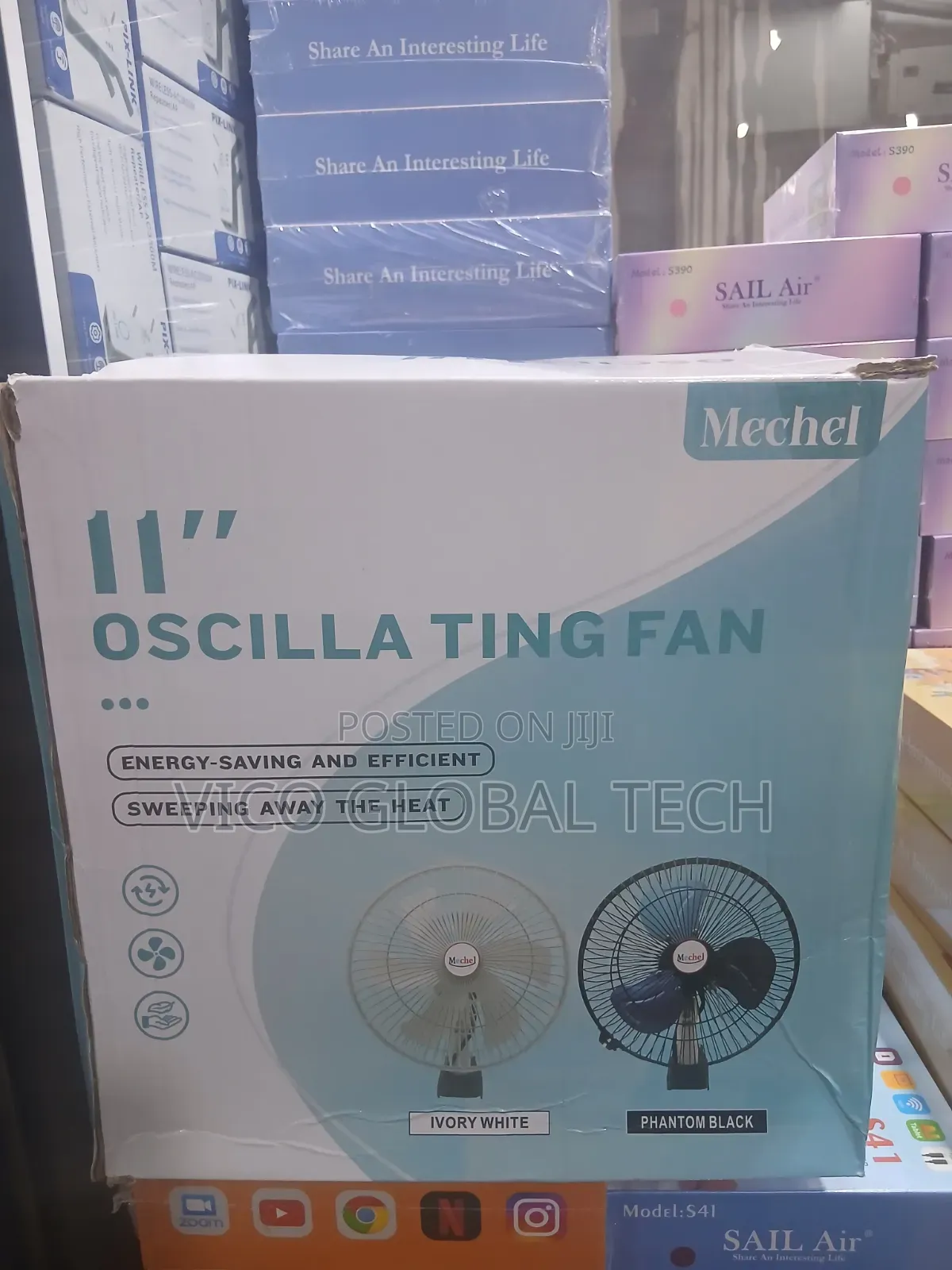 Rechargeable Fan