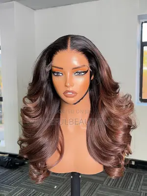 18 Inches Honey Blonde SDD Wavy With 6x6 Closure