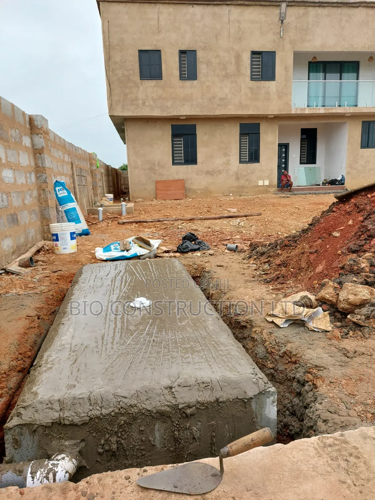 Modern Biodigester Biogas Biofil Toilet Systems
