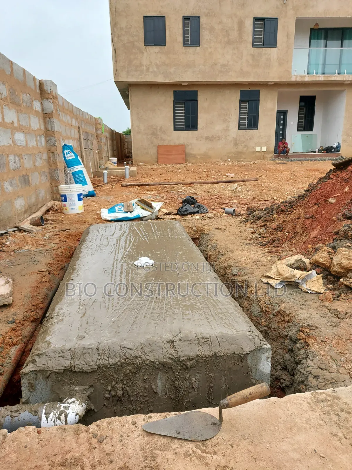 Modern Biodigester Biogas Biofil Toilet Systems