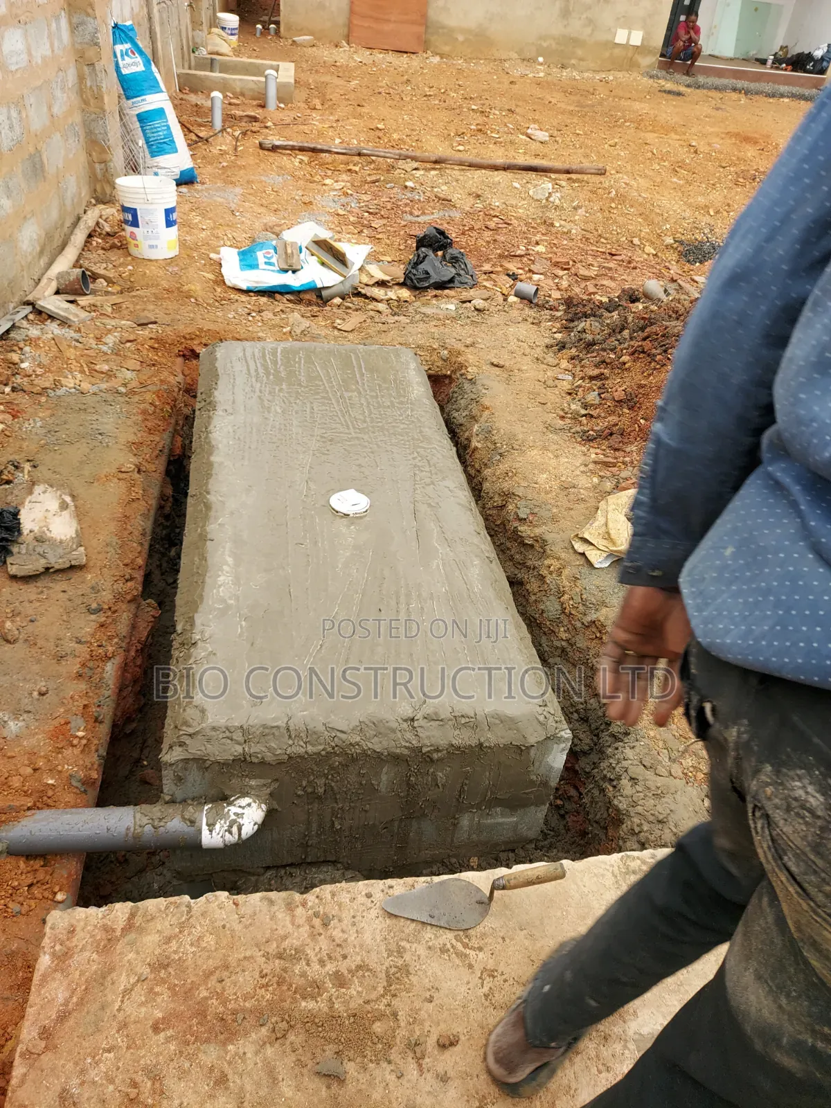 Modern Biodigester Biogas Biofil Toilet Systems