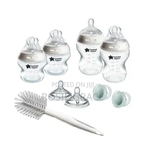 9 PCs Tommee Tippee Feeding Bottle Set