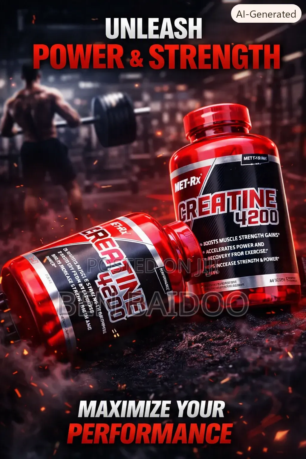 Met-Rx Creatine Capsules (Unleash Maximum Potential)