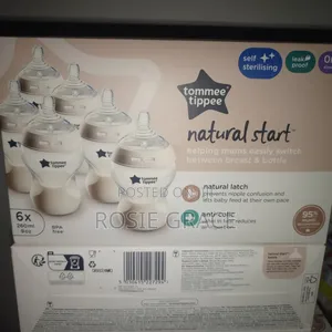 6 PCs Original Tommee Tippee Anti Colic Bottles