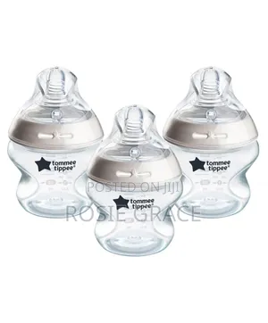 3 PCs Anti Colic Tommee Tippee Feeding Bottles