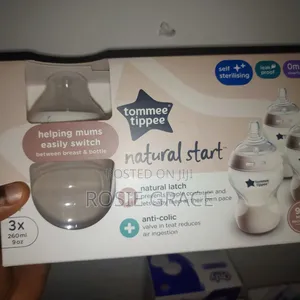 3 PCs Anti Colic Tommee Tippee Feeding Bottles