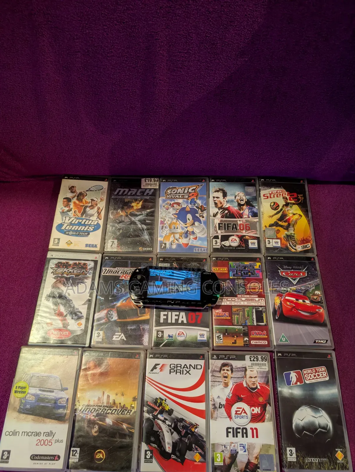 Sony PSP With Over 15 Disk Available