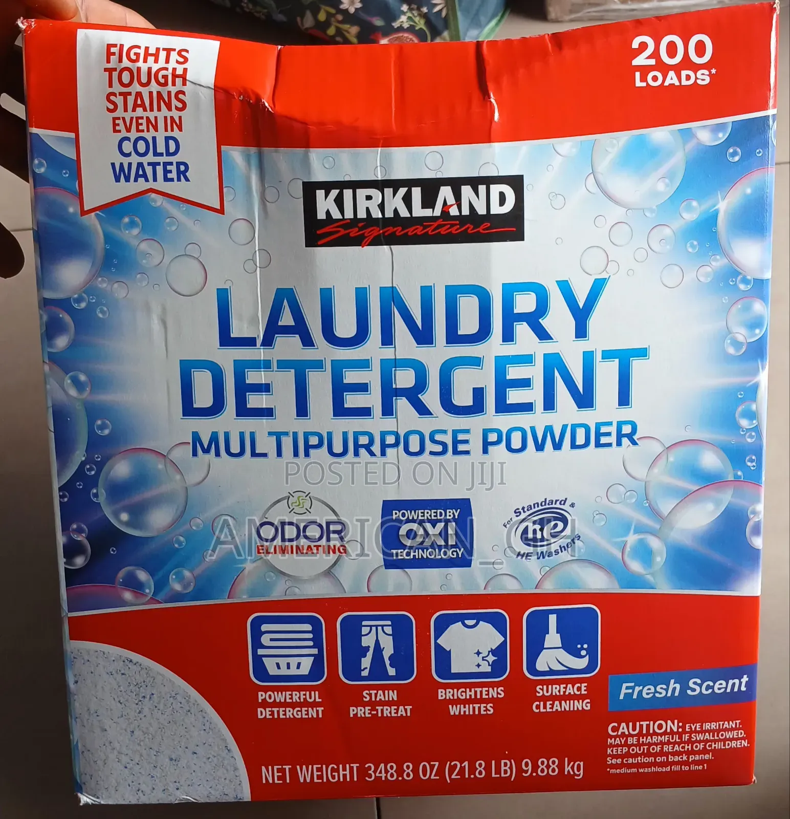 Kirkland Laundry Detergent Multipurpose Powder, 9.88kg