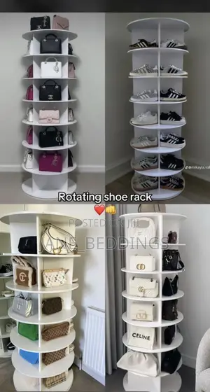 Rotating Shoe Rack