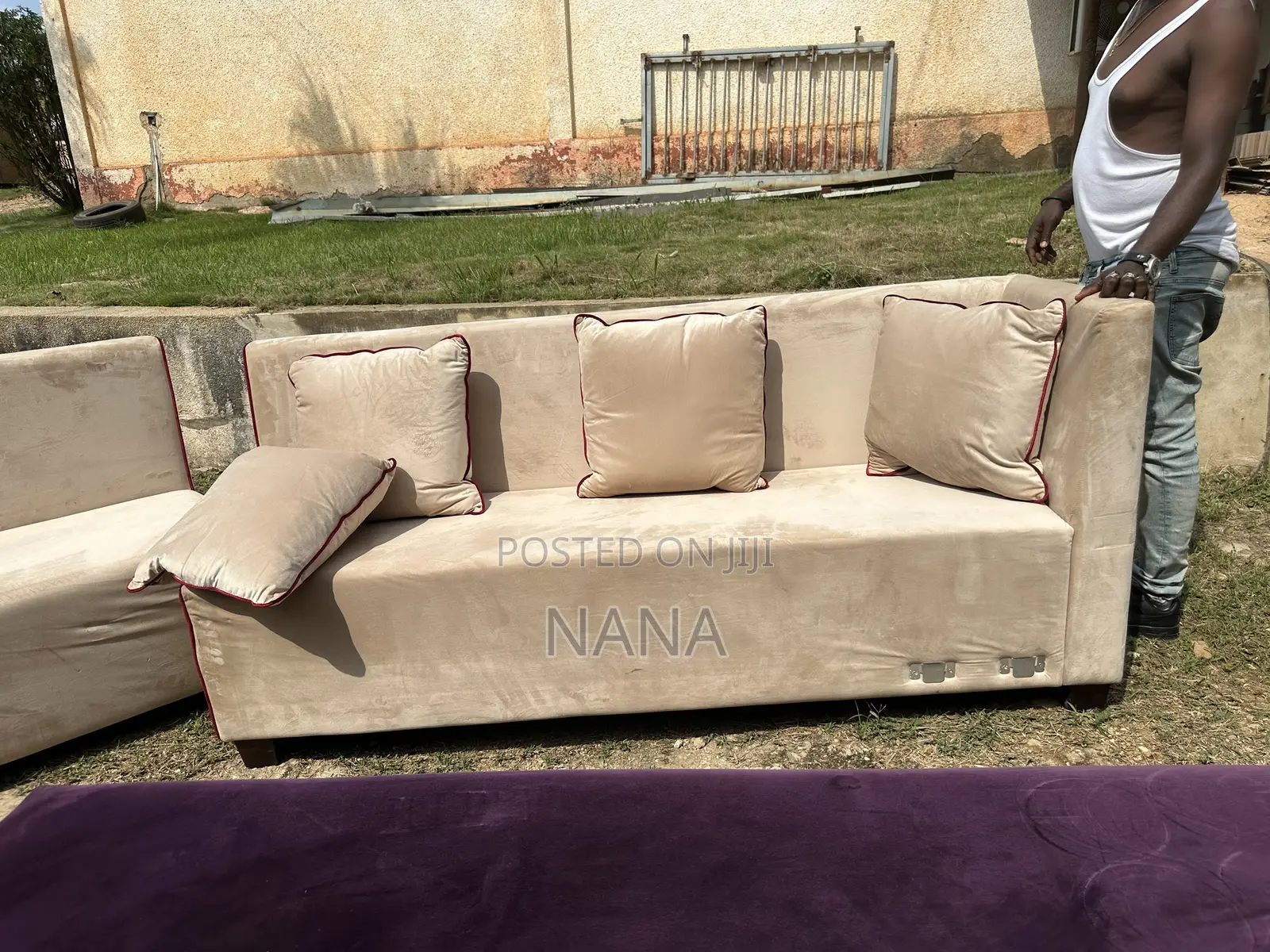 Velvet Sofa