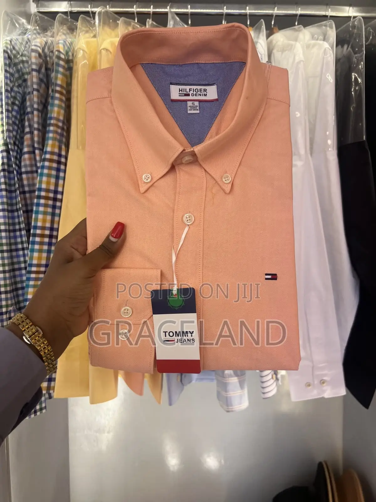 This Is Original Male Long Sleeve Tommy Hilfiger