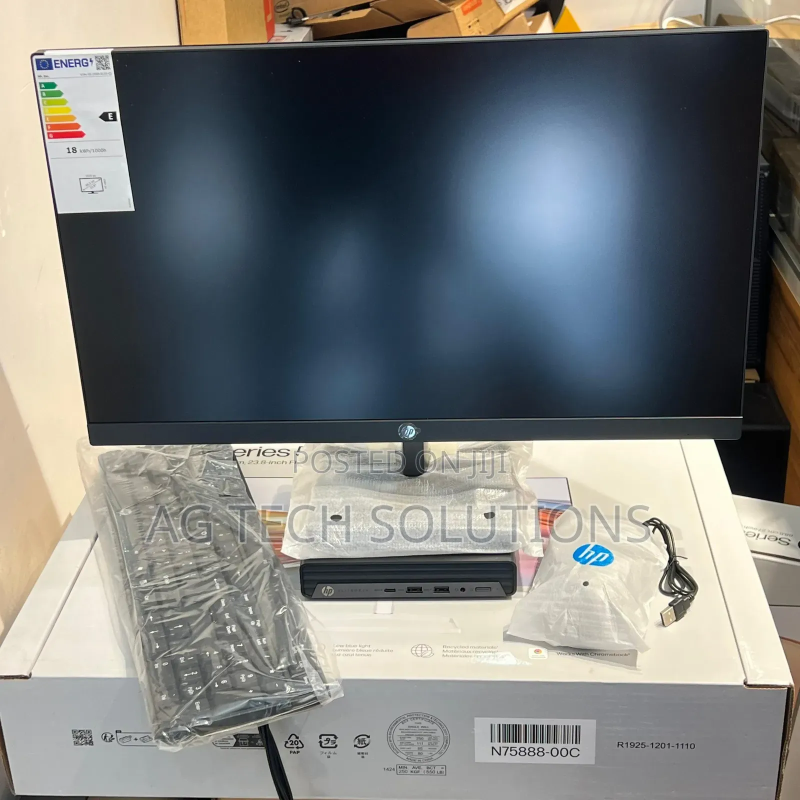 New Desktop Computer HP 8GB Intel Core i5 SSD 512GB
