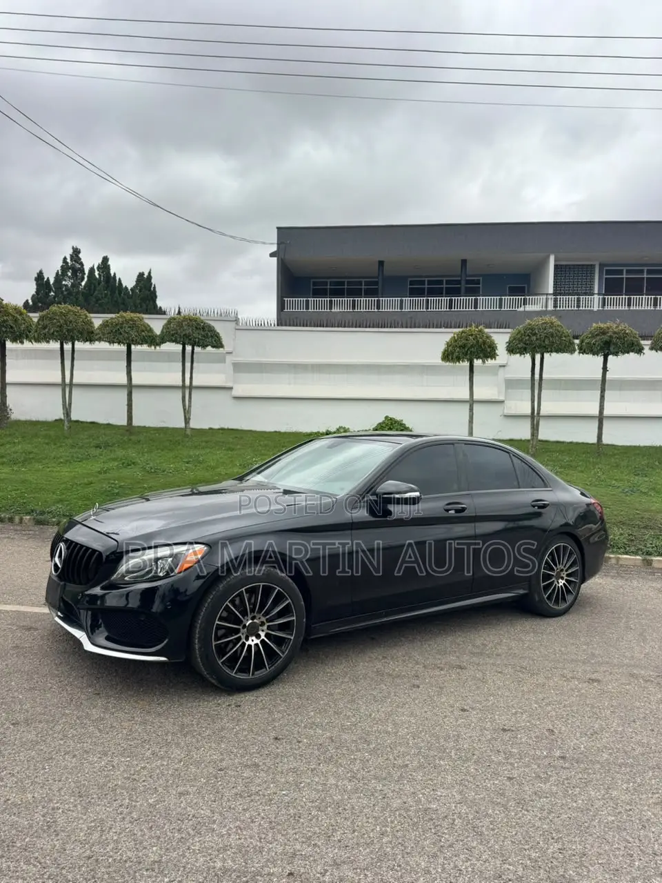 Mercedes-Benz C300 Base C300 AWD 4MATIC Sedan 2018 Black