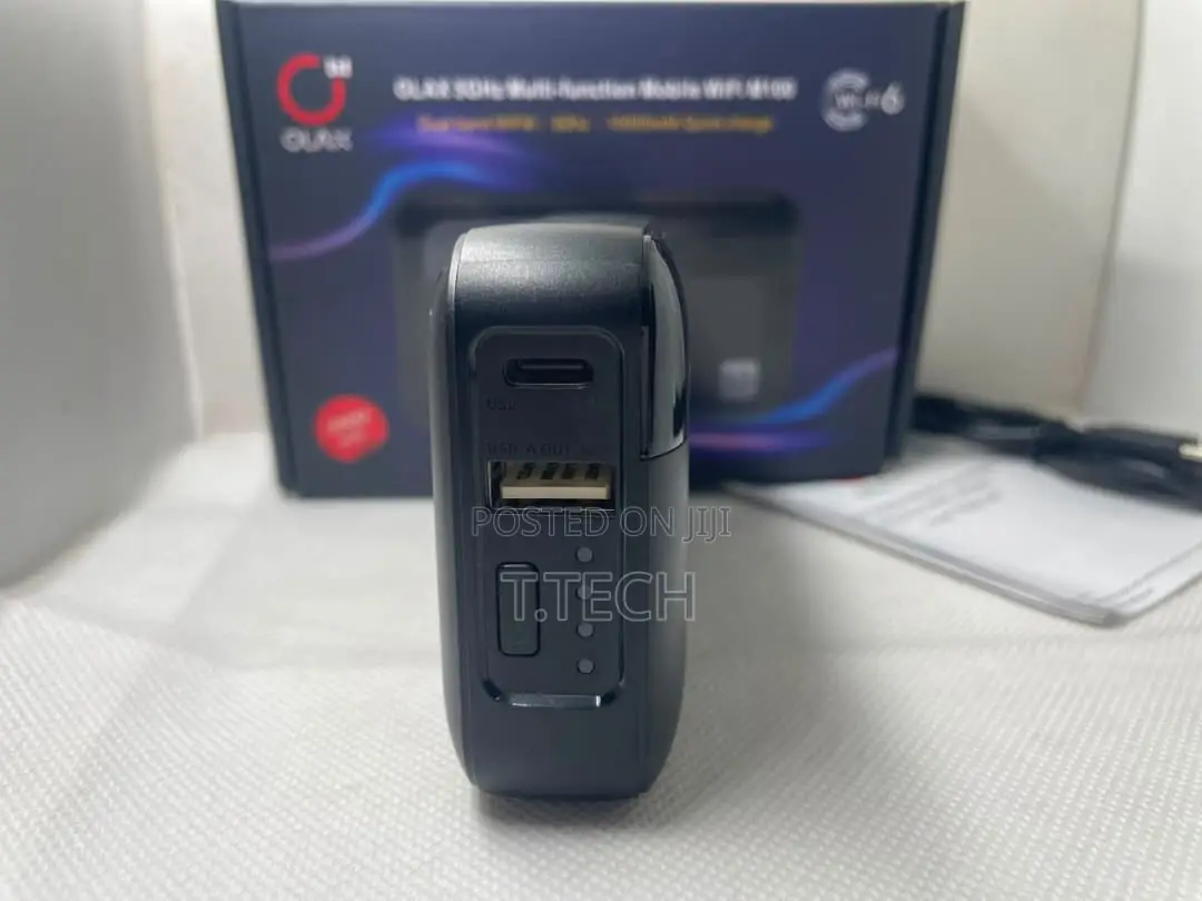 OLAX 2-in-1 Portable 5G WiFi 6 Router 10,000mAh Power Bank