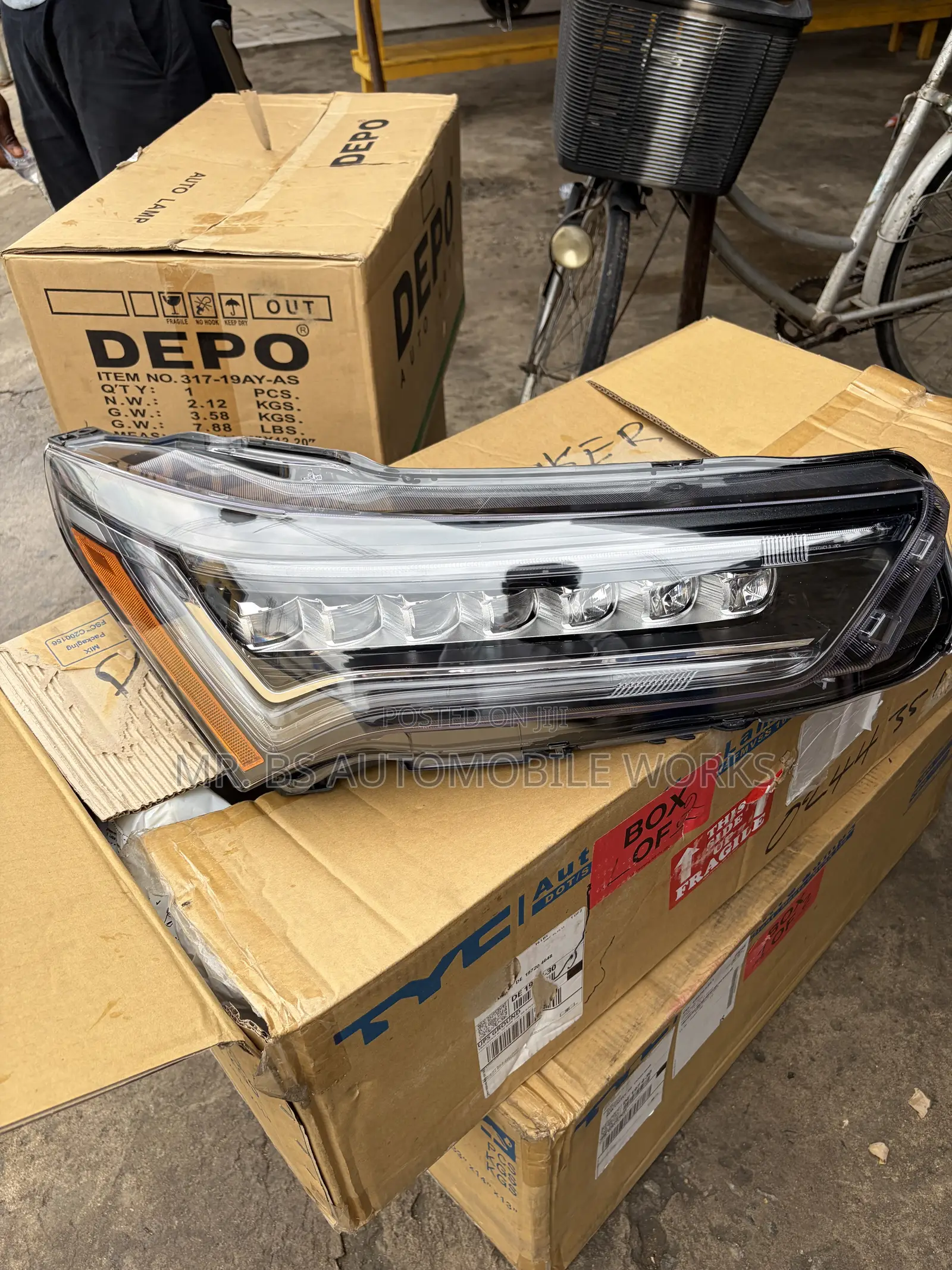 Acura RDX DEPO Headlight 2019 to 2025