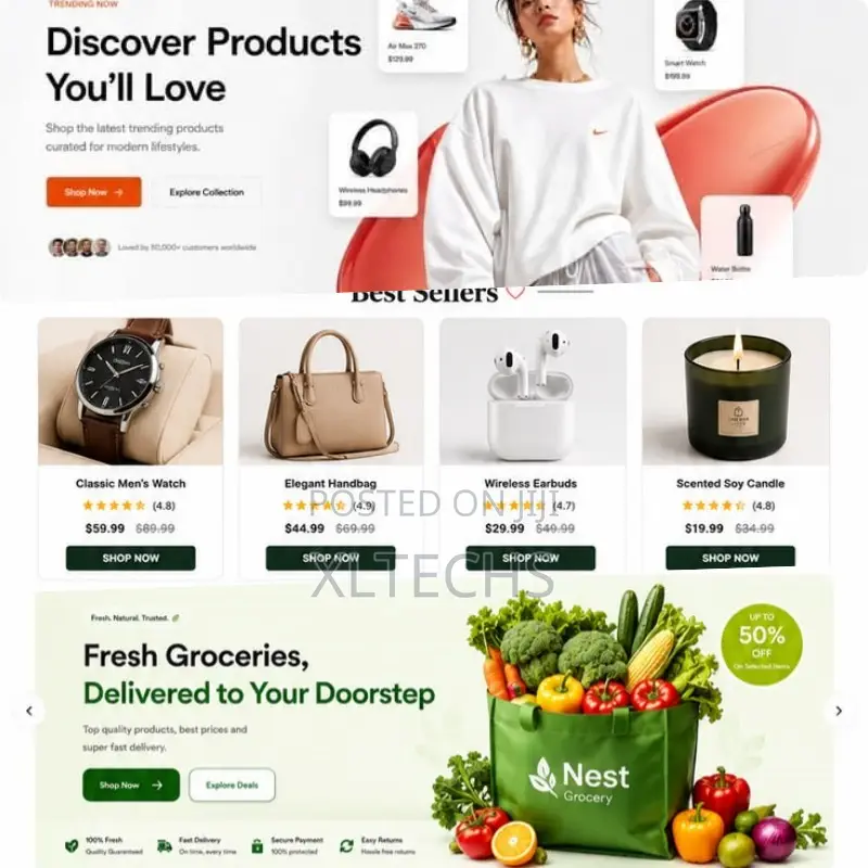 E-Commerce Website Design Online Store Development