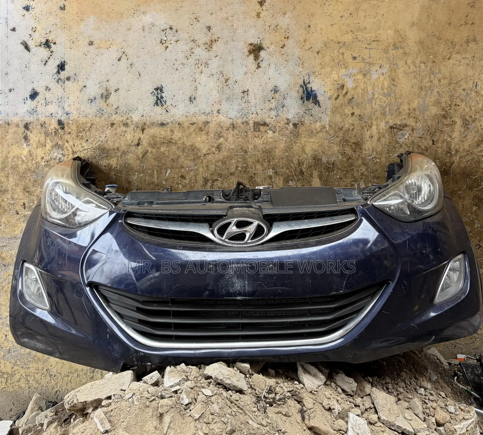 Hyundai Elantra Front Cut 2011-2016