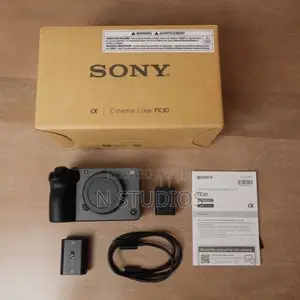 Sony FX30 Digital Cinema Camera With XLR Handle Unit
