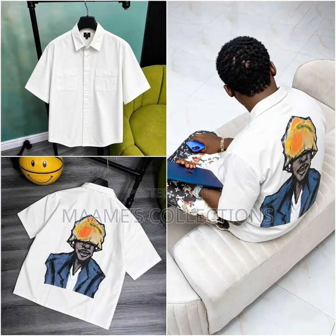 Supreme Graphic Short Sleeve Button-Up Shirt