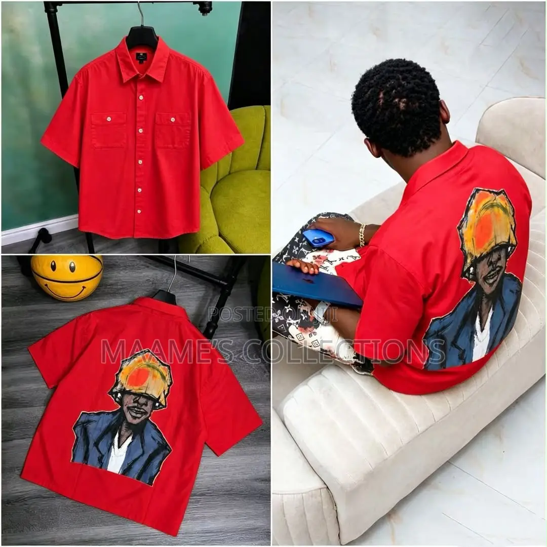 Supreme Graphic Short Sleeve Button-Up Shirt
