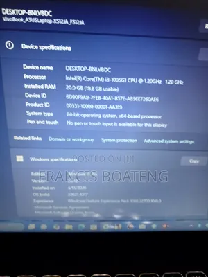 Laptop Asus VivoBook S451LA 20GB Intel Core i3 SSD 512GB