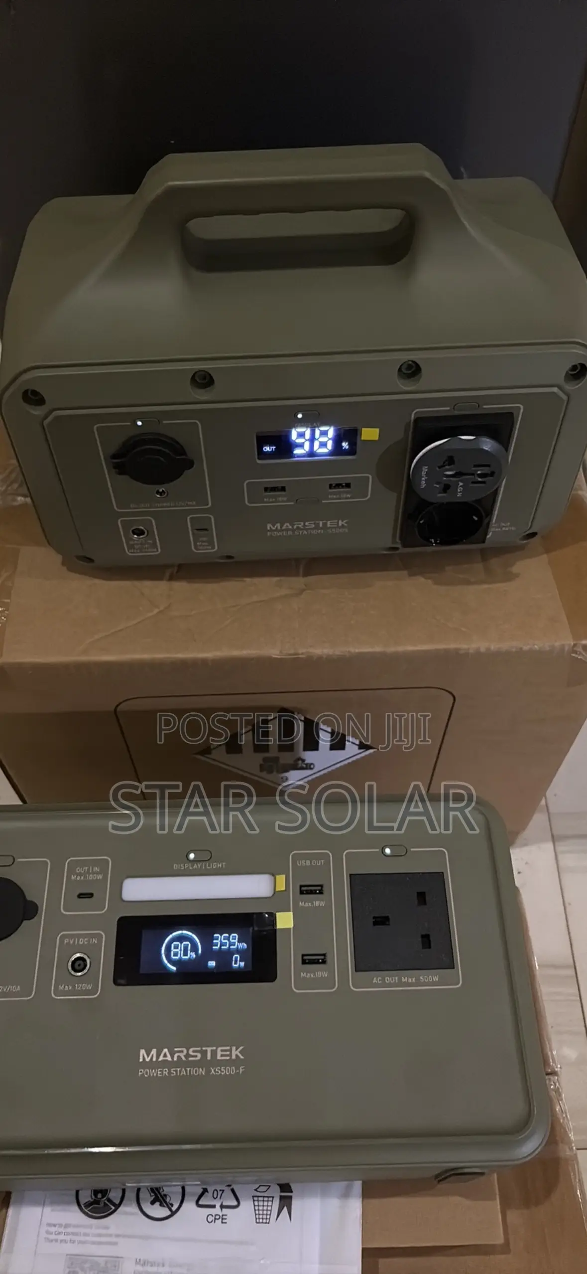 1000w Marstek Portable Power Station/ Solar Generator +Free Delivery