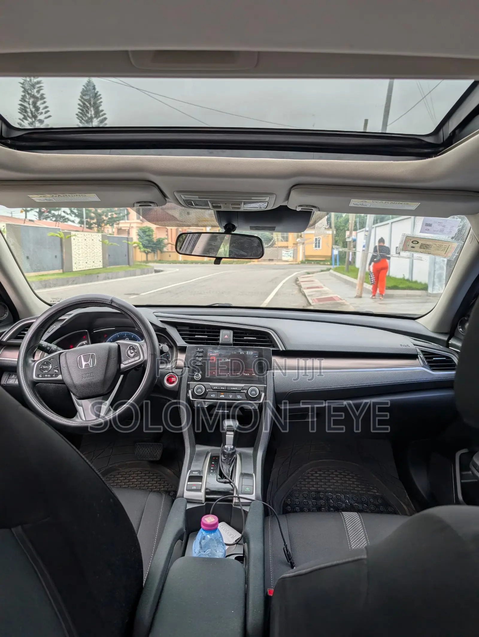 Honda Civic EX Sedan 2019 Black