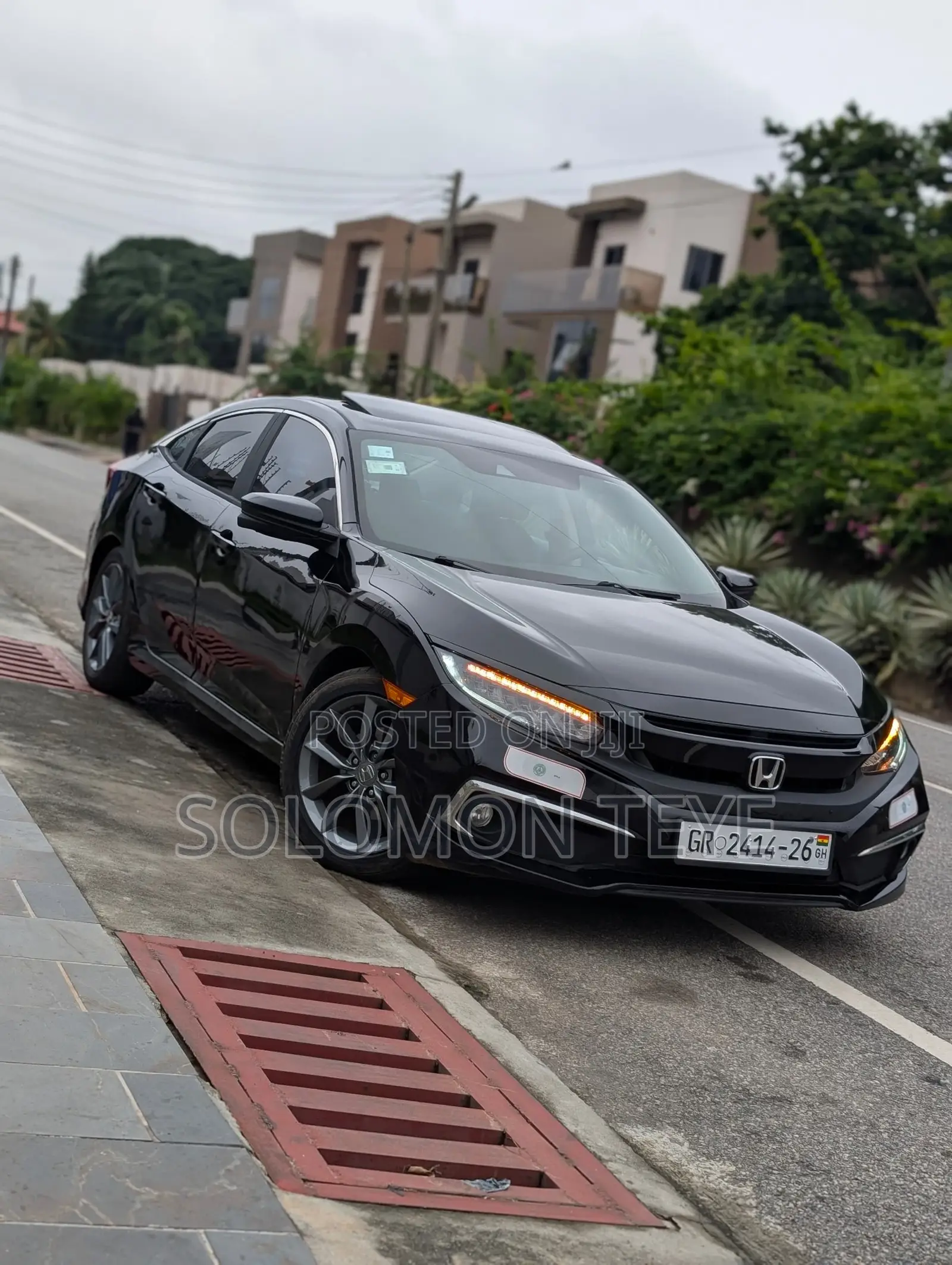 Honda Civic EX Sedan 2019 Black