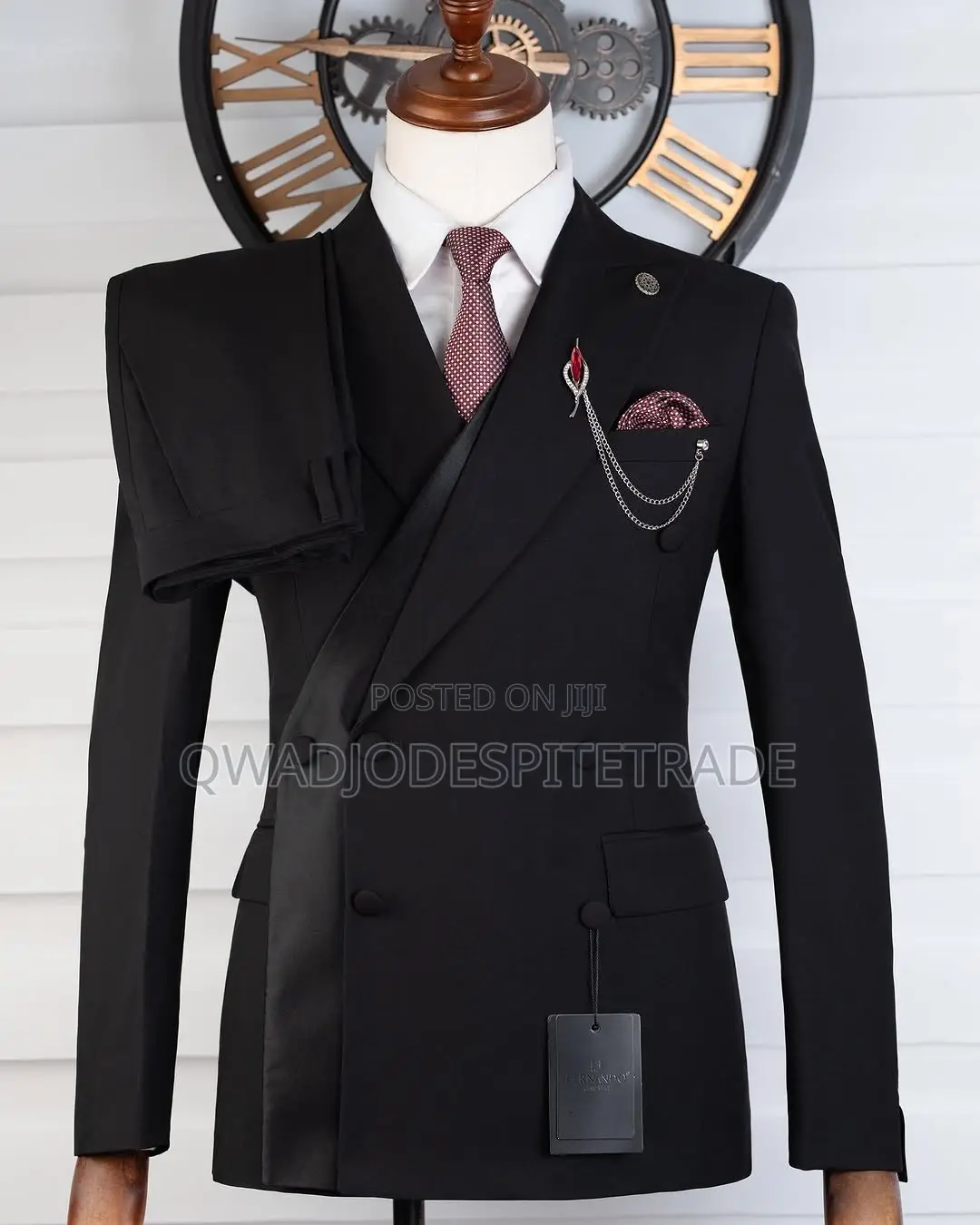 Double Breasted Turkish Suit