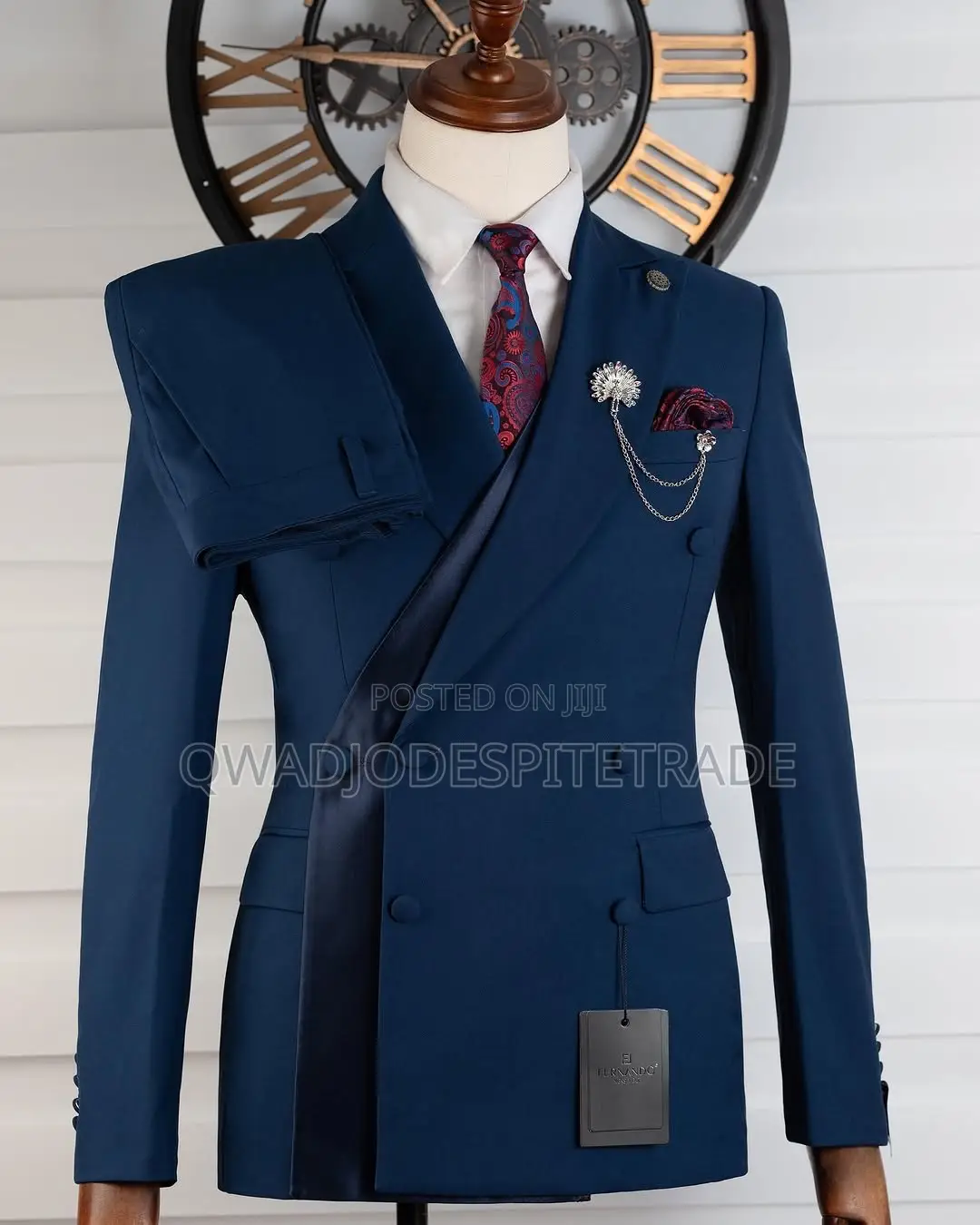 Double Breasted Turkish Suit