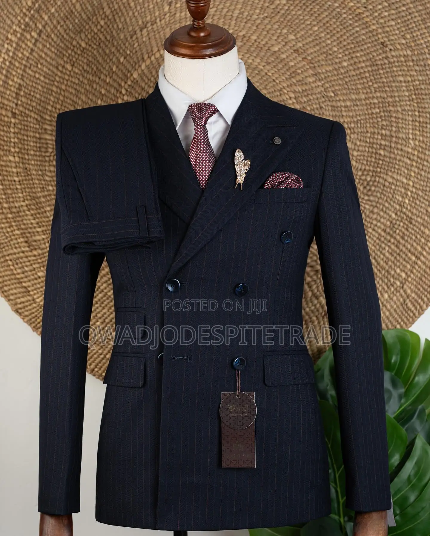 Double Breasted Turkish Suit