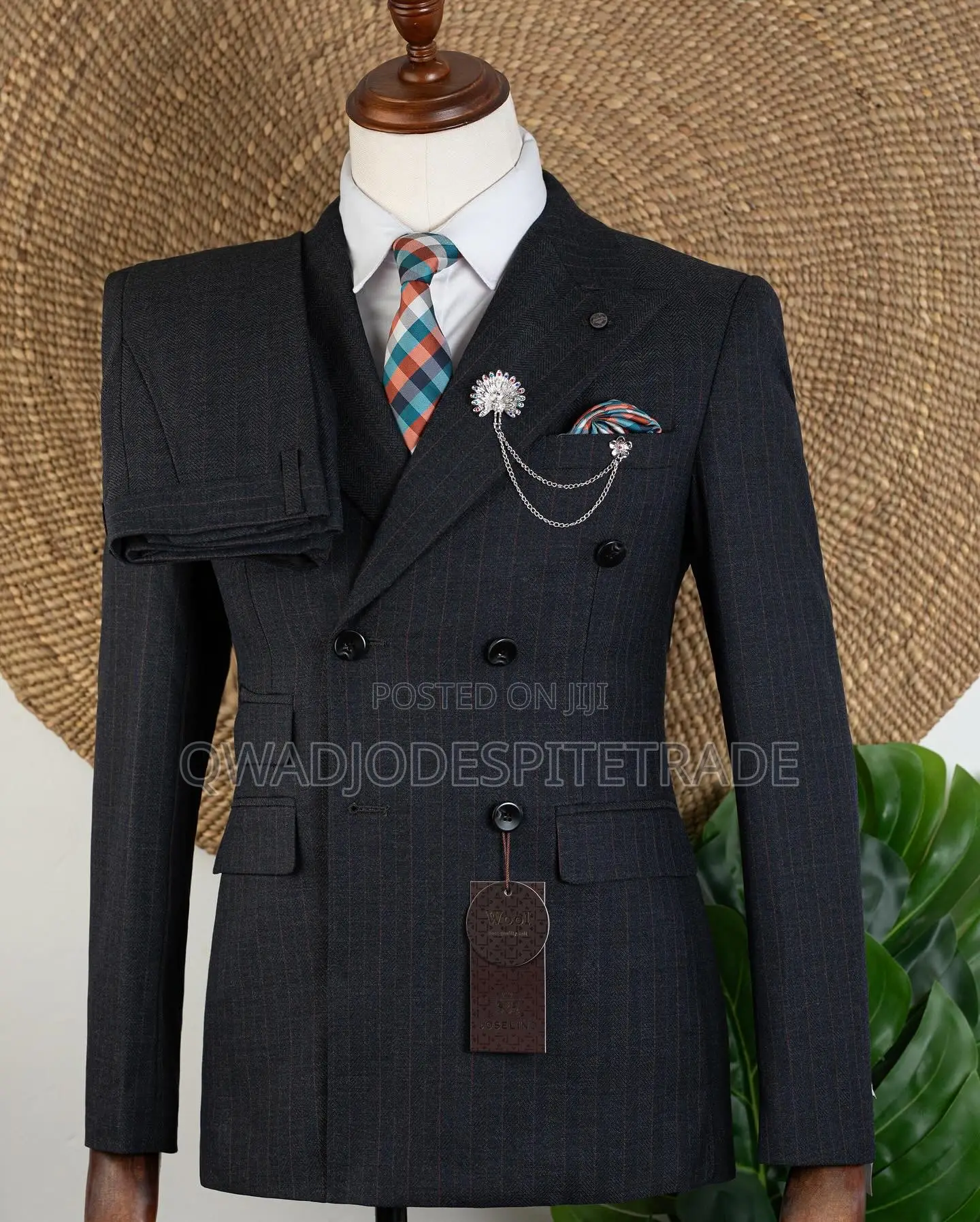Double Breasted Turkish Suit