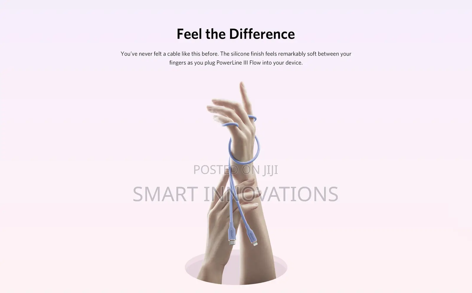 Anker 641 USB-C to Lightning Cable (Flow, 6 Ft Silicone)