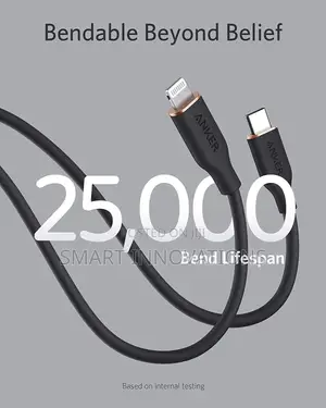 Anker 641 USB-C to Lightning Cable (Flow, 6 Ft Silicone)
