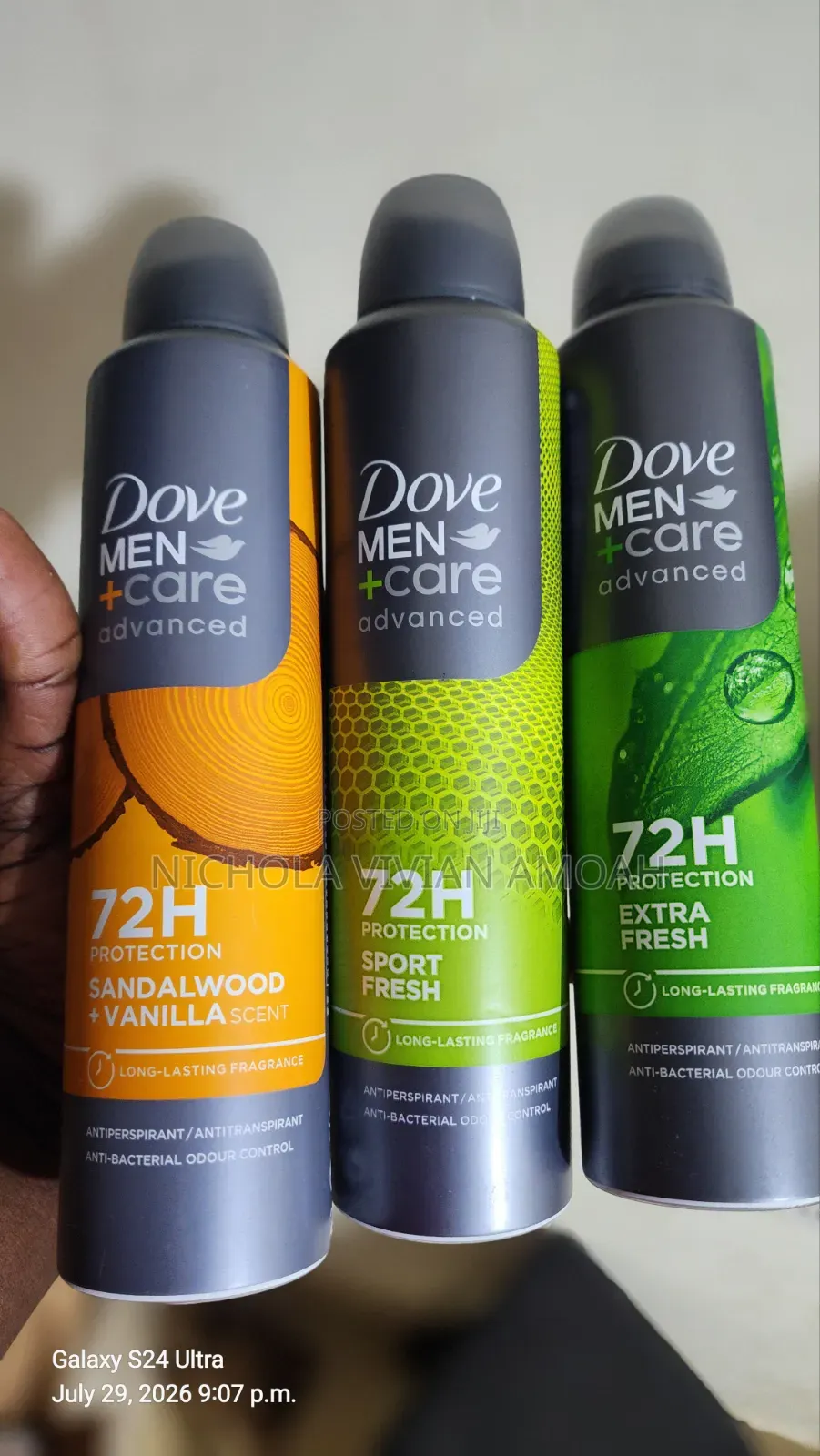 Dove Men Deodorant