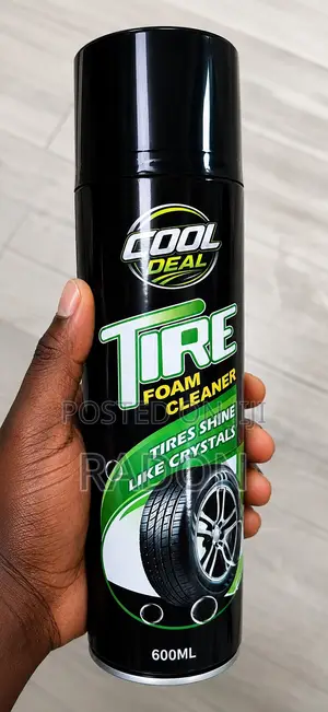 Quality Tire Form Cleaner. Tires Shine Like Crystals
