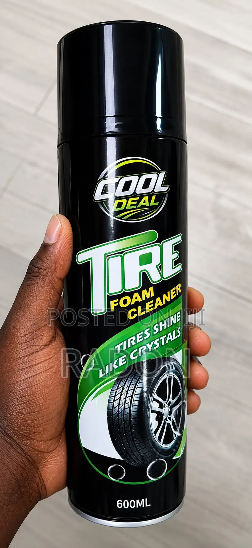 Quality Tire Form Cleaner. Tires Shine Like Crystals