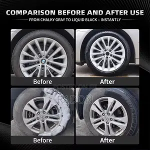 Quality Tire Form Cleaner. Tires Shine Like Crystals