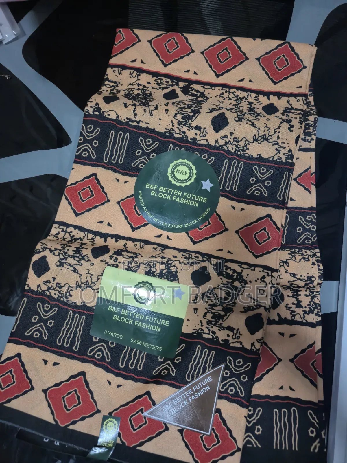 B F Durable African Print