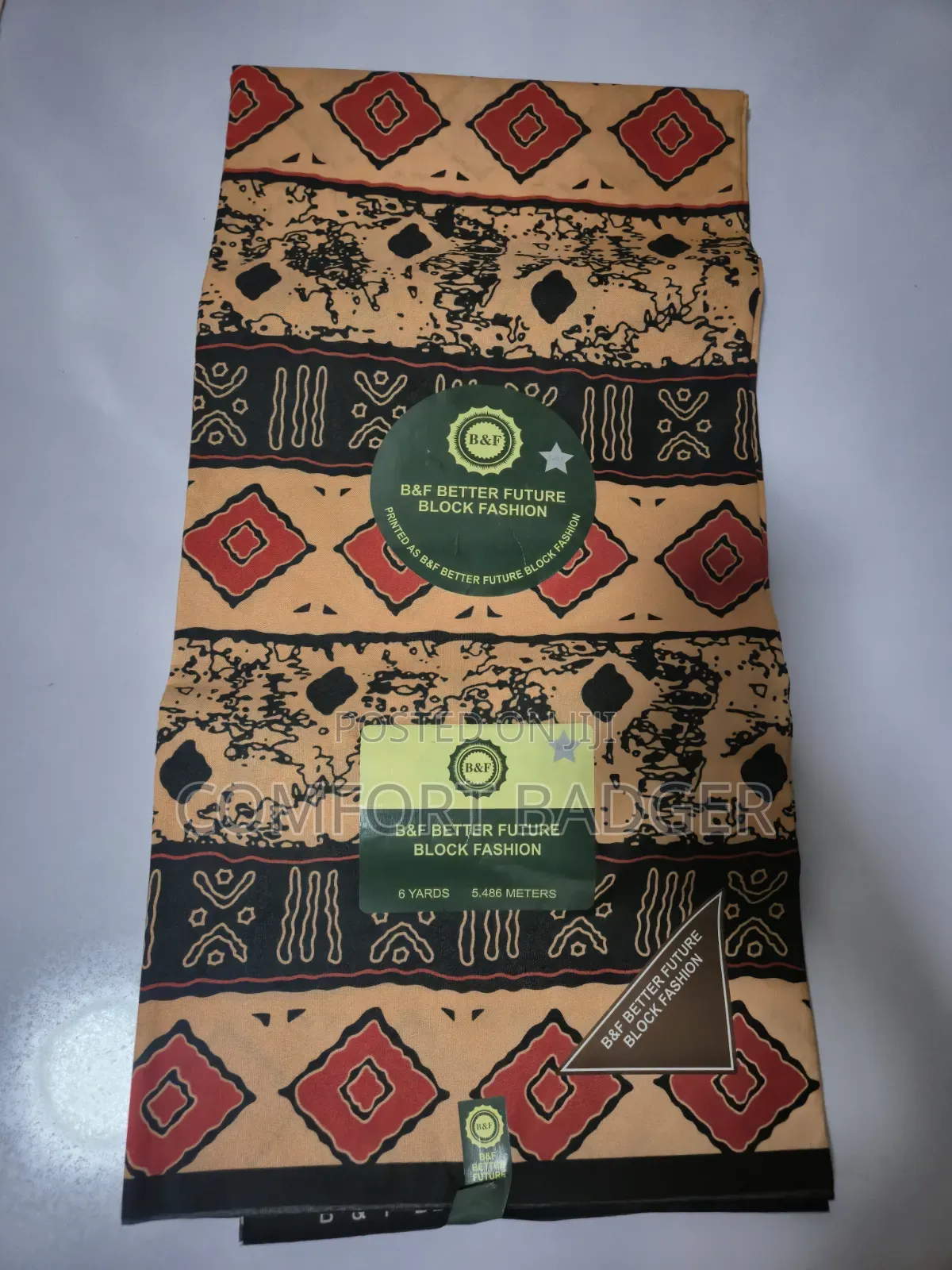 B F Durable African Print