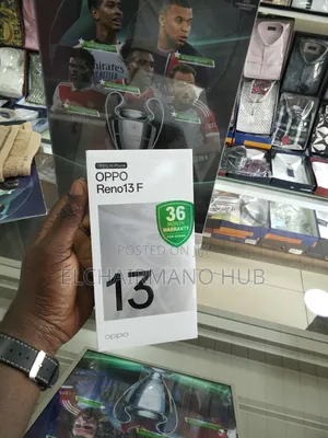 New Oppo Reno13 F 256 GB Black