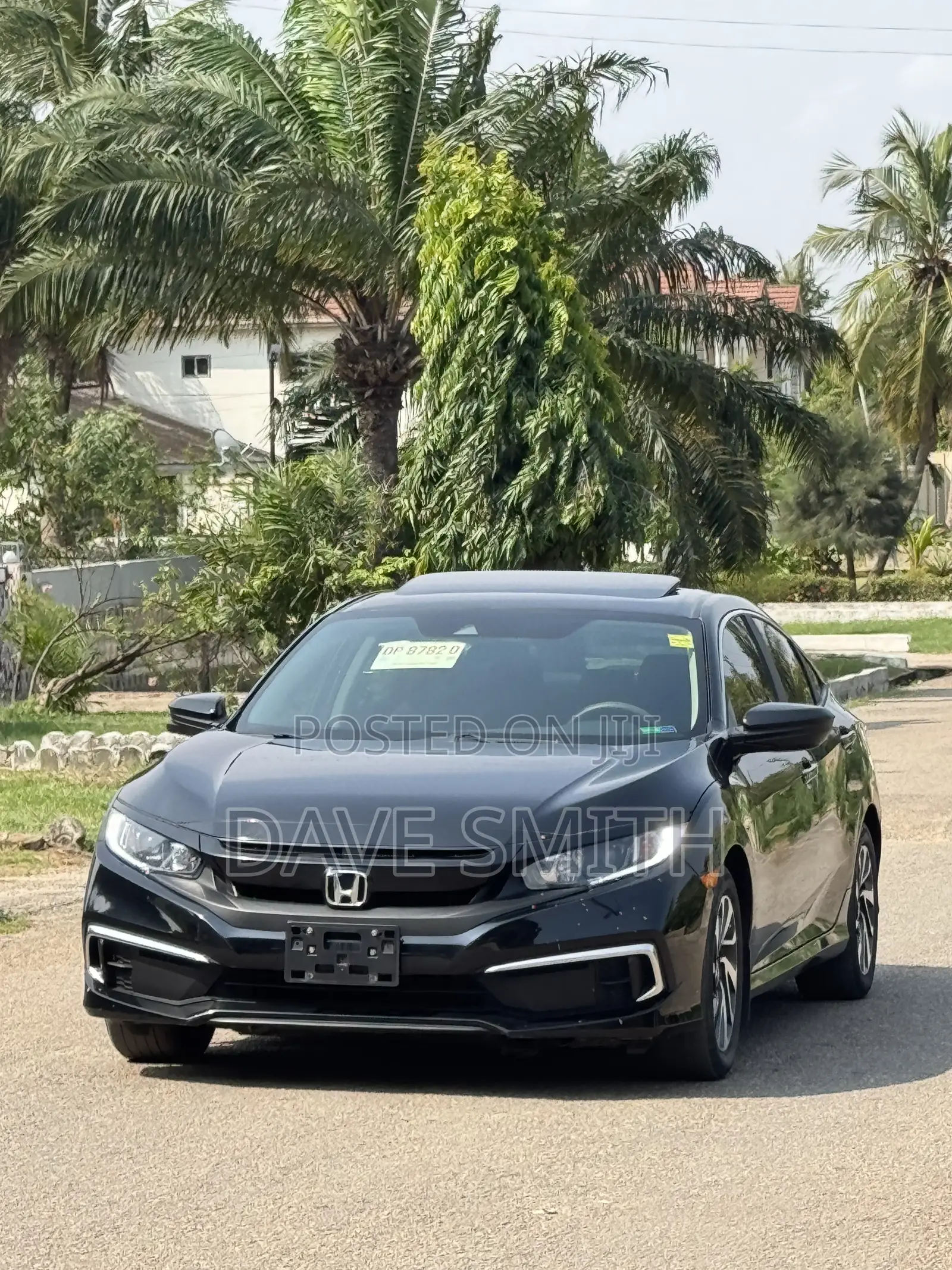 Honda Civic EX Sedan 2019 Black