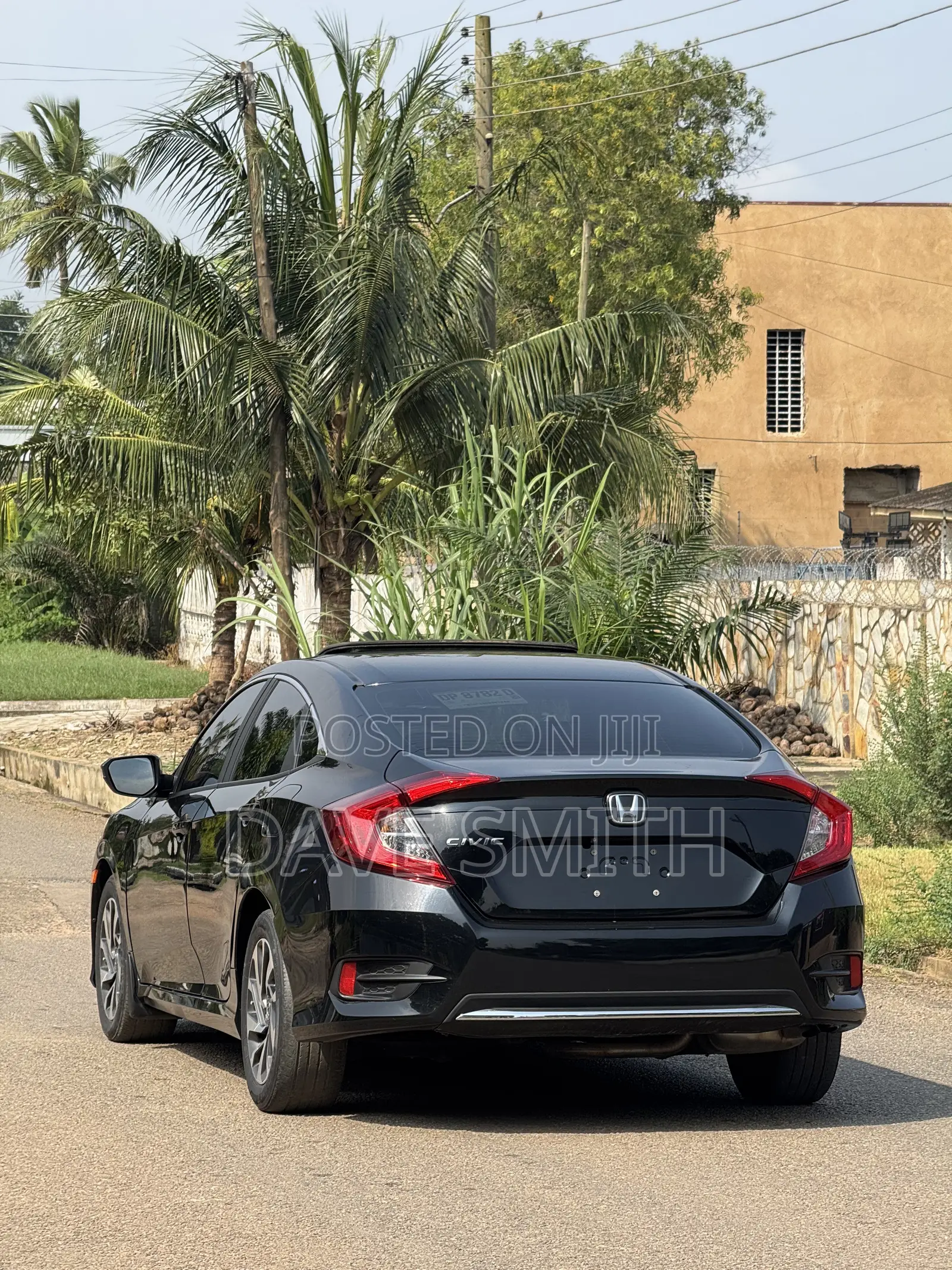 Honda Civic EX Sedan 2019 Black