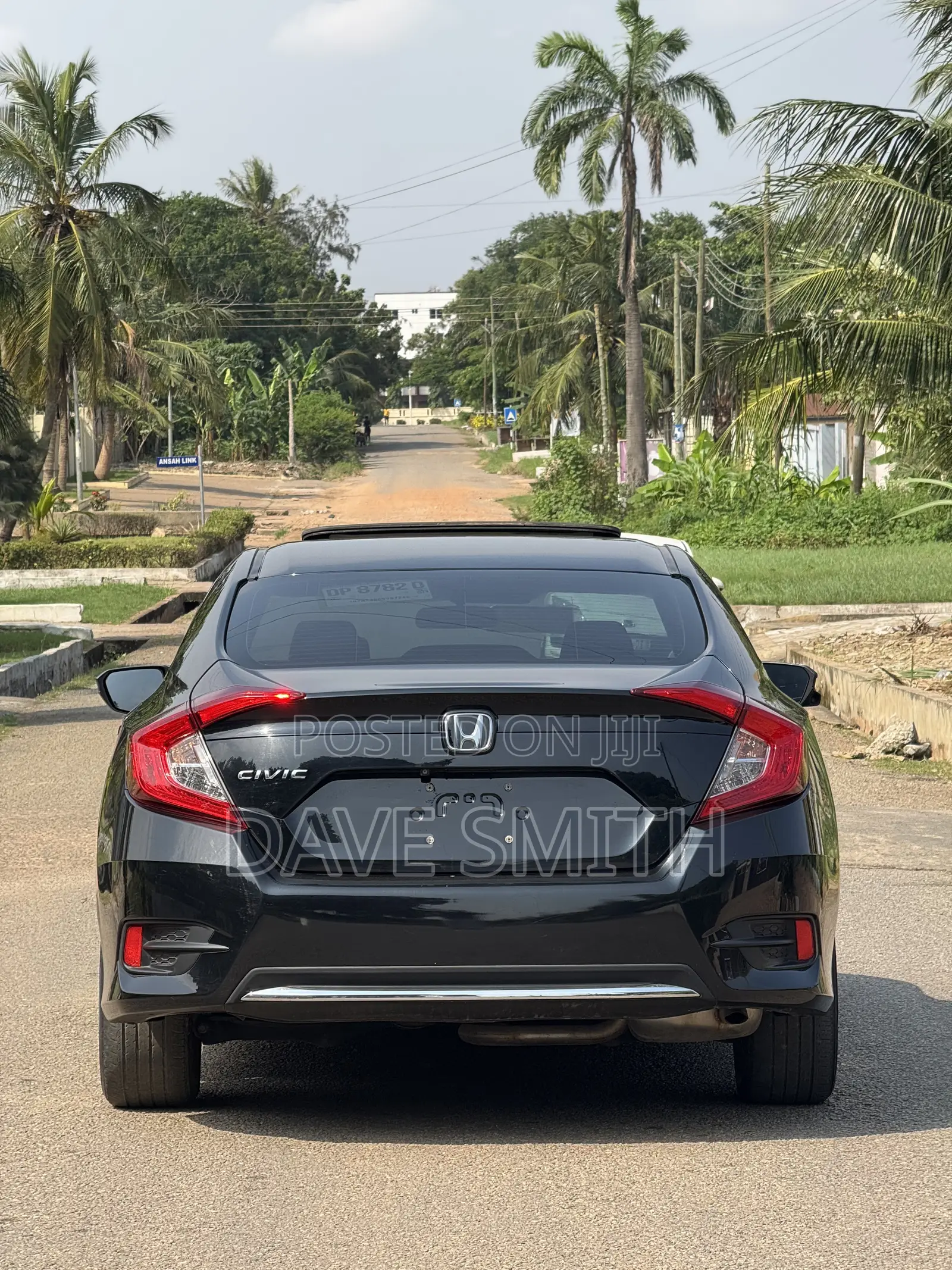 Honda Civic EX Sedan 2019 Black