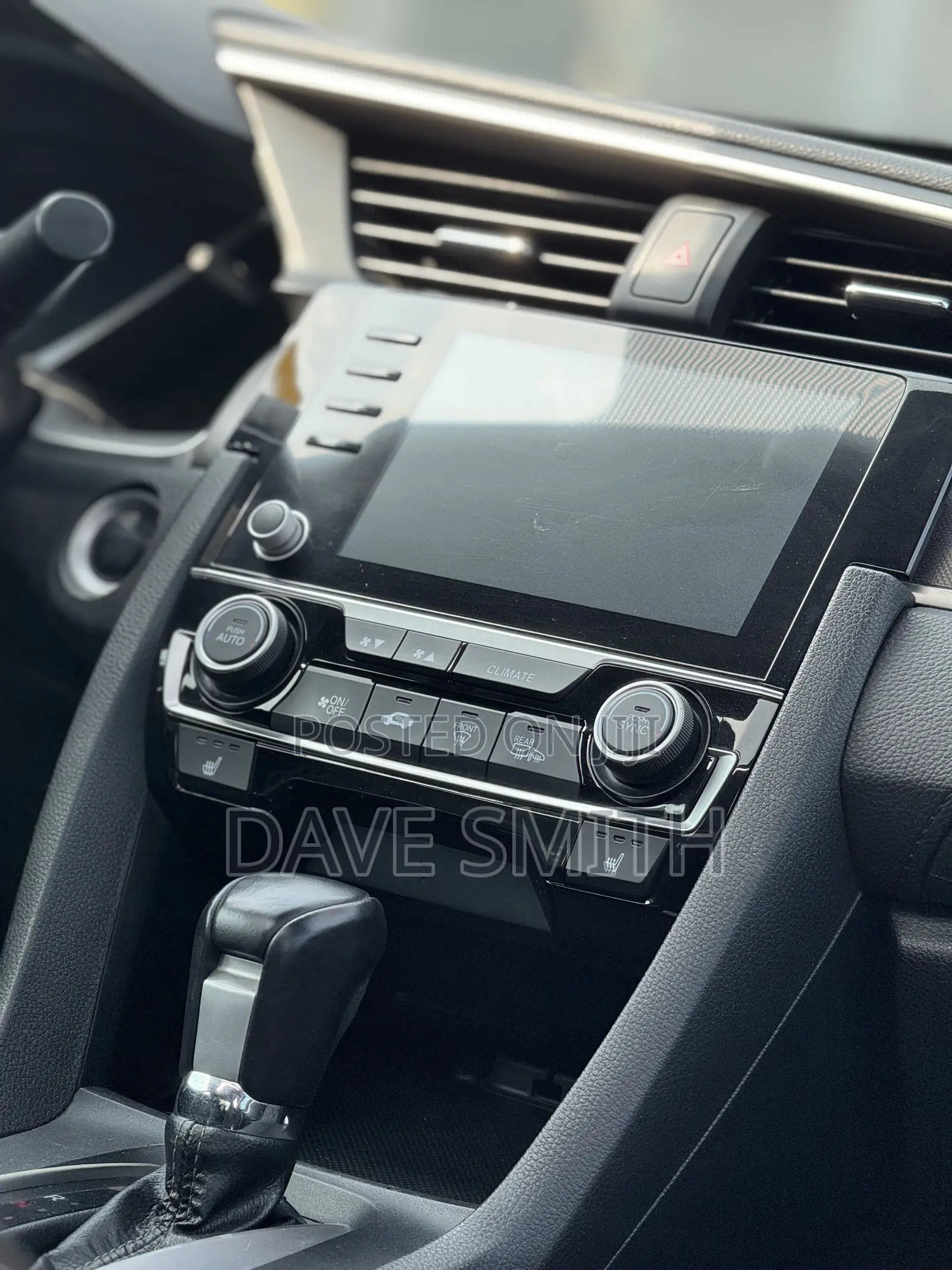 Honda Civic EX Sedan 2019 Black