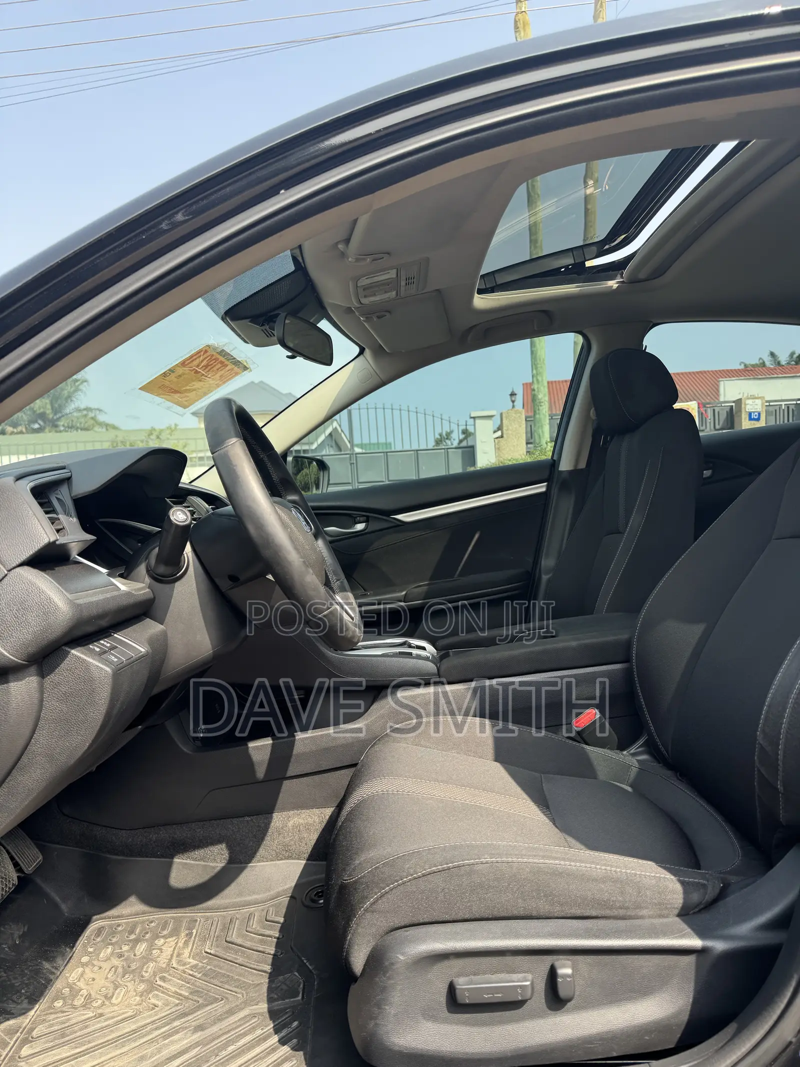 Honda Civic EX Sedan 2019 Black
