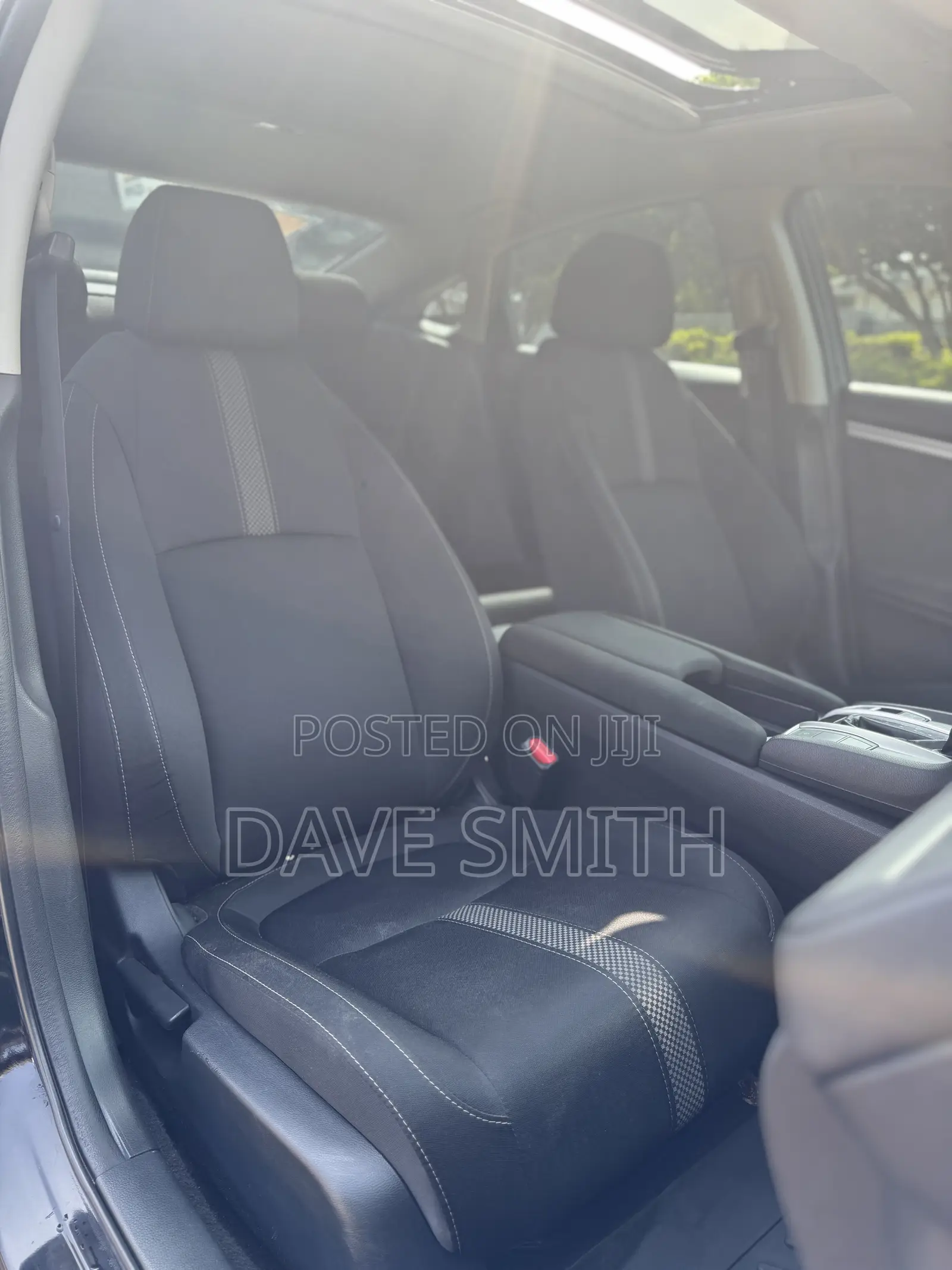Honda Civic EX Sedan 2019 Black