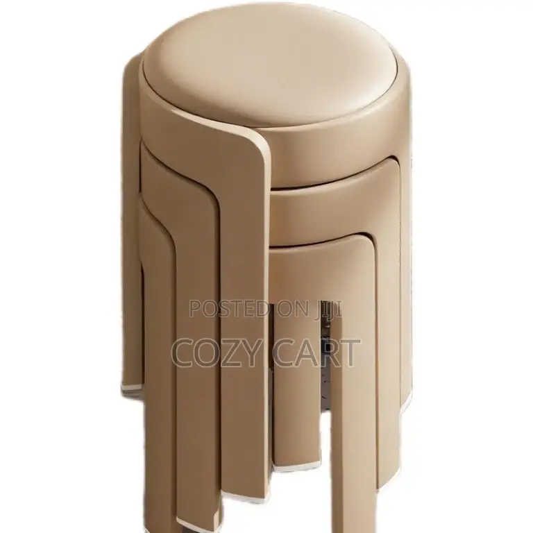 Cushioned Plastic Stool.