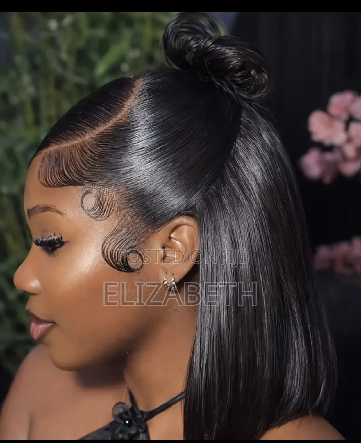 10 Inches Frontal 100% Human Hair Wig